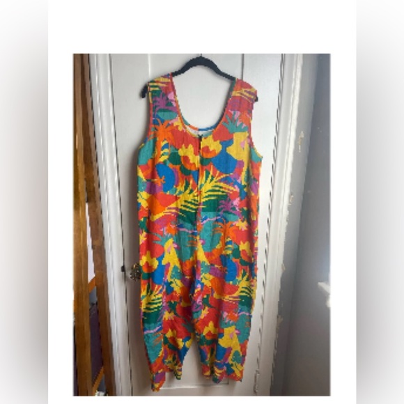 NOOWORKS TRÓPICO LINEN GARDEN SUIT 3X 🌺🌴🍍 - Picture 1 of 4